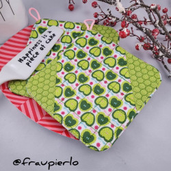 ADVENTSKALENDER 13. Dezember - Stickdatei ITH - Topflappen Untersetzer Kreise